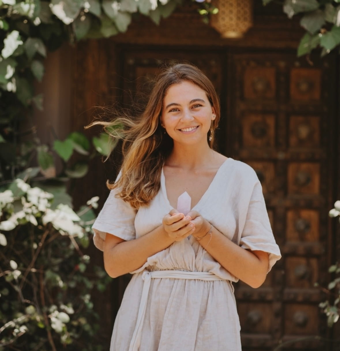 Tahere, co-fundadora de Medicina de Aliento, sonoterapeuta en Costa Rica